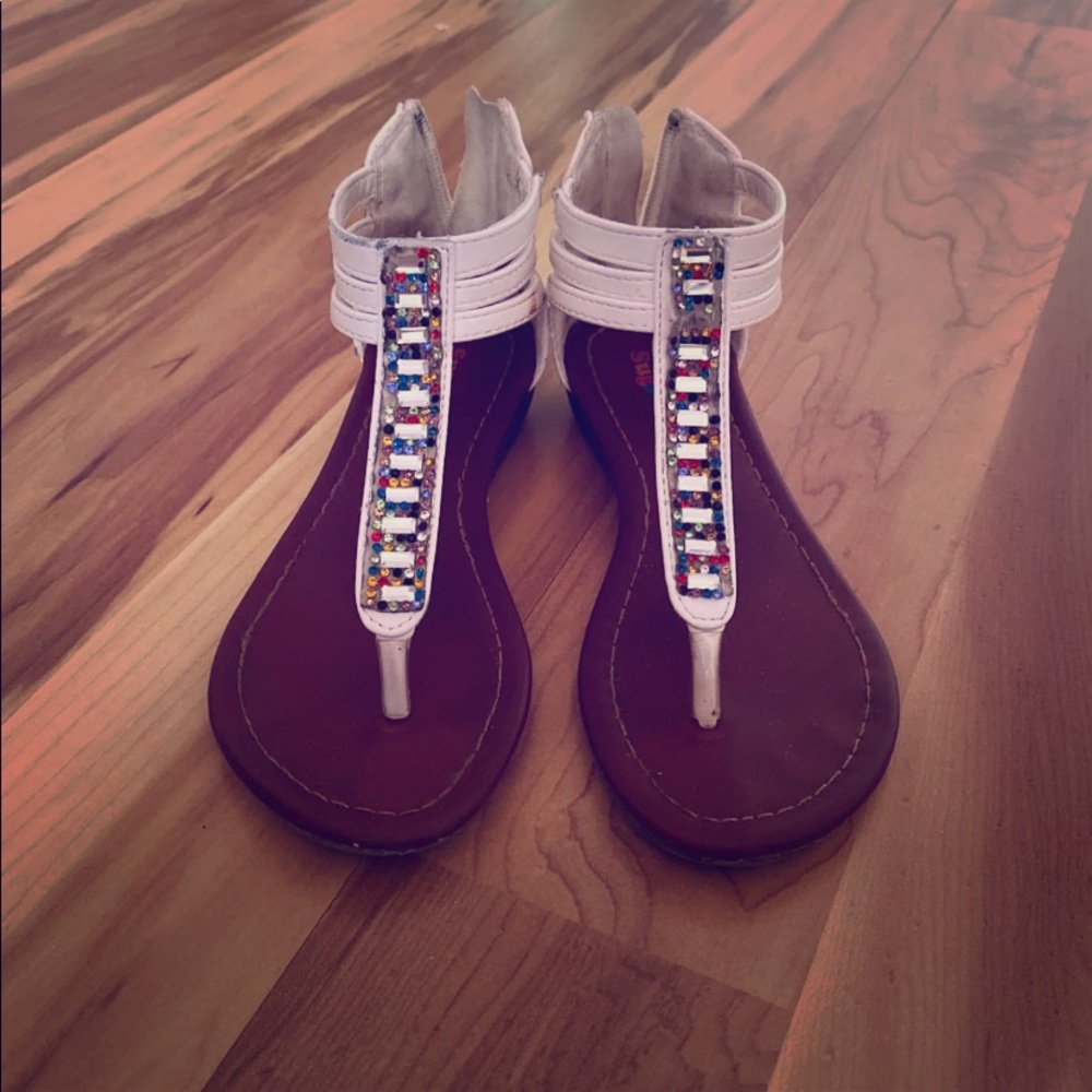 Sparkly sandals
